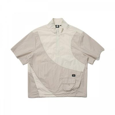 BBC EARTH Earth Stitch Short Sleeve Anorak  Ivory 
