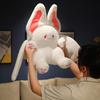 15cm 25cm 35cm Kawaii Bat Rabbit Plush Toy Cute Keychain Backpack Decor Christmas Gift For Kids