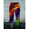 Vibrant Nebula Fluid Art 3D Printed Hoodie - Unisex Fashionable Brand Identity Urban Style Relaxed Athletic Two-Piece Outfit