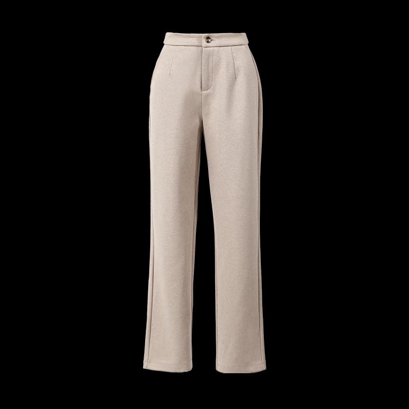 Women's High-Waist Slim Casual Long Pants
