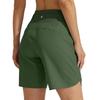 Women's Summer Loose Casual Color Sports Shorts High Waisted Running Shorts With Pockets