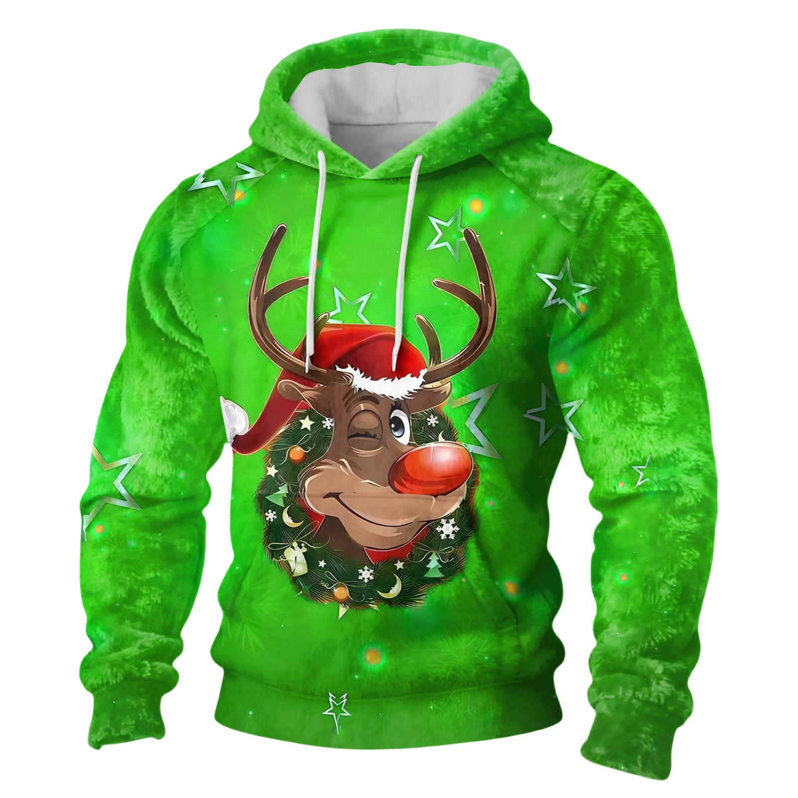 

Мужская повседневная фланелевая толстовка с капюшоном и длинными рукавами XXL