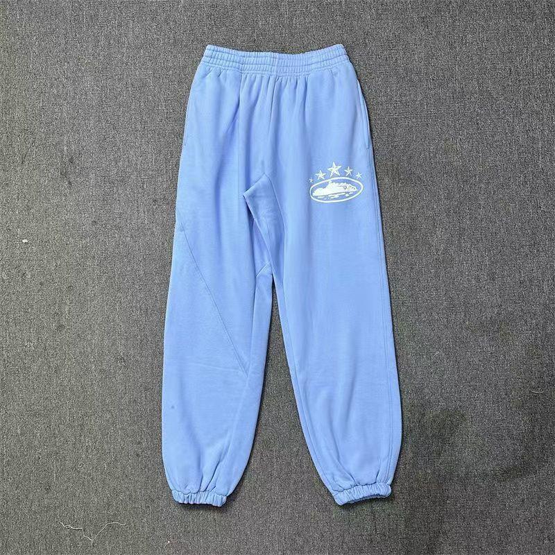 Mens Hooded Sweatshirt Jogger Pants Set Casual Streetwear Outfit Cotton Blend Long Sleeve Tracksuit Daily Wear