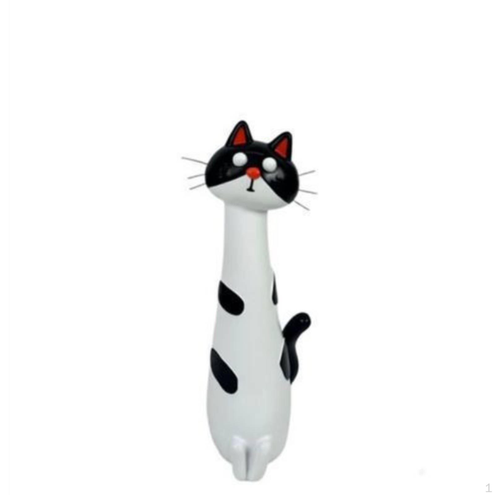 Quirky Vase Cute Design Cartoon Flower Holder Premium Resin Long Neck Animal Planter for Desktop,