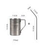 Outdoor 304 Stainless Steel Beer Cup,Creative Water Cups,Intage Vintage Creative Coffee Cup,Camping Picnic Portable Wine Glass