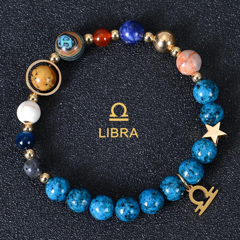 JYL TS Bracelet Zodiac  Planet Beads Aligns Cosmic Energy & Destiny