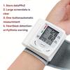 Monitor de Presión Arterial de Muñeca Automático con Pantalla LCD Grande - Brazalete Ajustable, Detección de Frecuencia de Pulso, Alerta de Latido Irregular