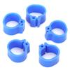 200Pcs 10mm Pigeons No Word Leg   Poultry Foot Clip Identification   Birds Supplies