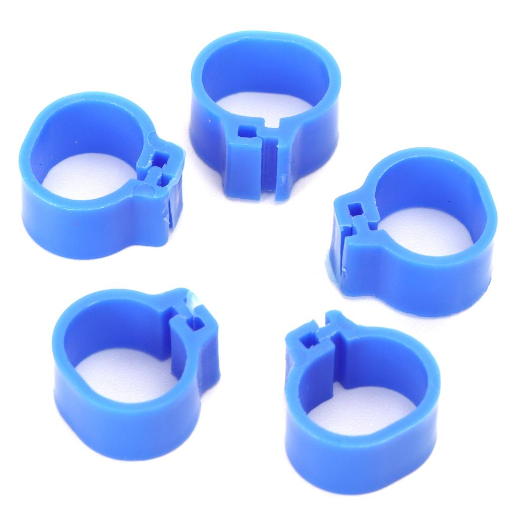 200Pcs 10mm Pigeons No Word Leg   Poultry Foot Clip Identification   Birds Supplies