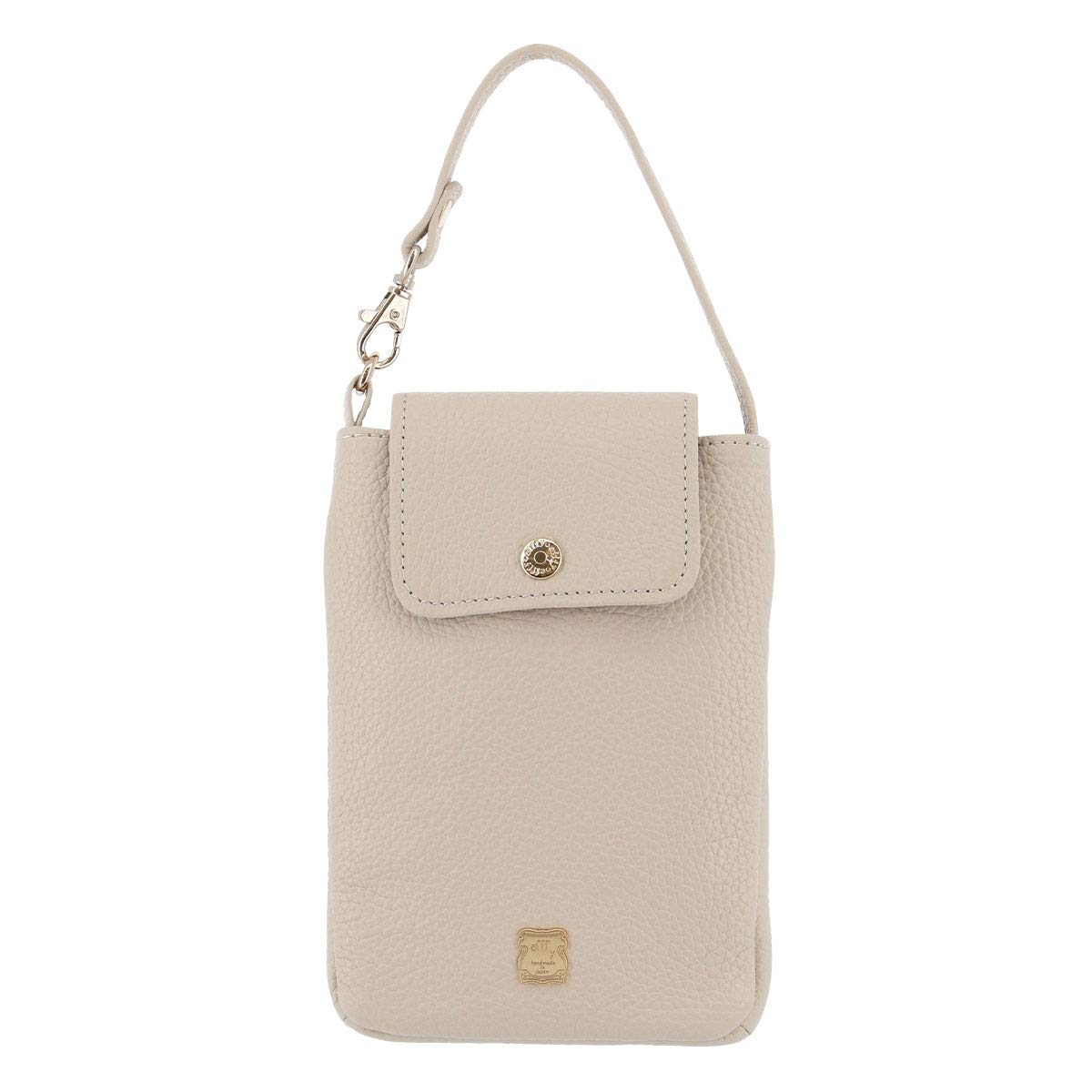 

Effy Handbag Shoulder Cowhide Made in Ivory Women s VJ1-38 2-Way Bag, Leather, Japan, слонова кістка