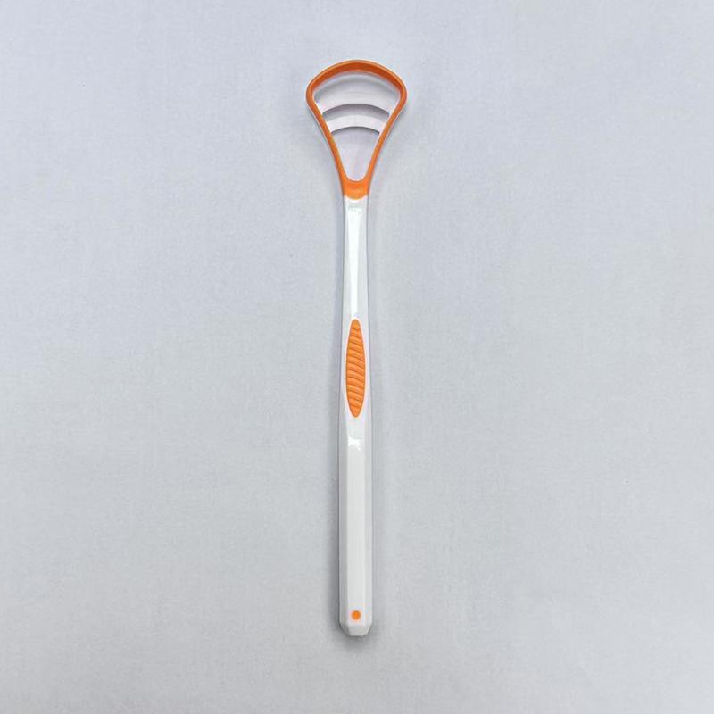 

Dual Uses Tongue Scraper Cleaners Reusable Oral Health Cleaning Brush Hygiene Care Toothbrush Mouth Fresh Breath Scraping