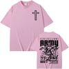 Army of The Lord Bible Verse T Shirt Armor of God Aesthetic Christian T Shirts Men Women Fashion Loose Cozy High Quality T-shirt