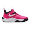 Nike Team Hustle D 11 Slip Resistant Cushioning Abrasion Resistant Low top Basketball Shoes Pink Black White Unisex DV8996-601
