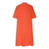 LYRIA Solid Color Women's Dress Mid-length V-neck Half-sleeved Daily Wear Women Dress Pockets 5XL