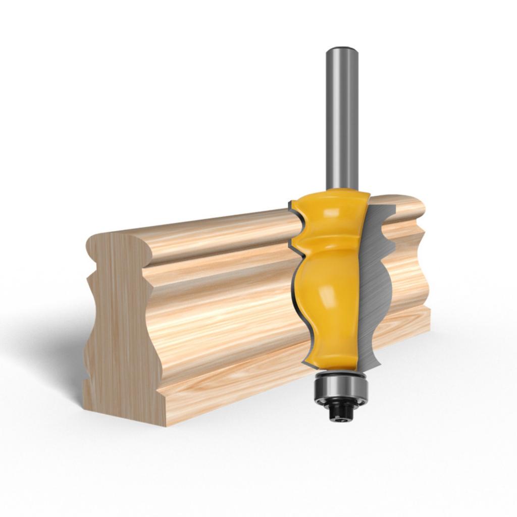 6mm Shank Fish Tail Router Bit Set Milling Cutter For Woodworking Precision Carving And Milling Tools Carbide Material
