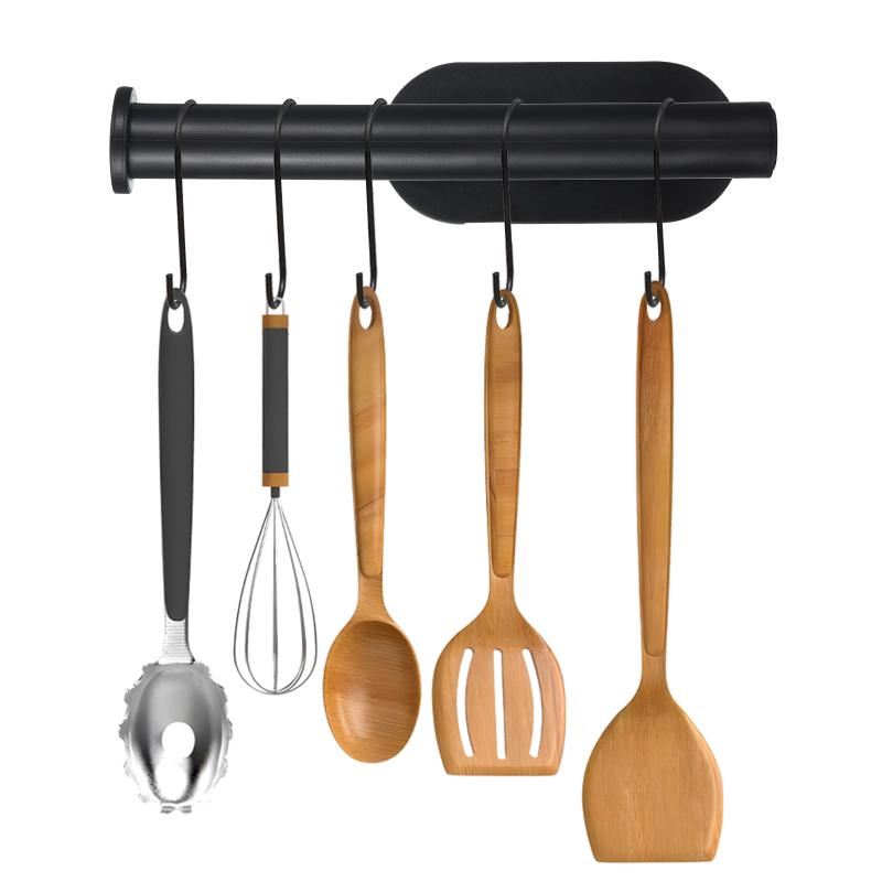 No Punching Self Adhesive Towel Holder Simple Plastic Toilet Roll Paper Holder Bathroom Kitchen Wall Storage Stand Home Decor