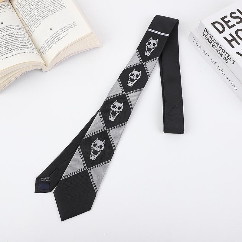 JOJO X Naruto Fox Akatsuki Red Cloud Tie: Anime-Inspired Jujutsu Kaisen Design
