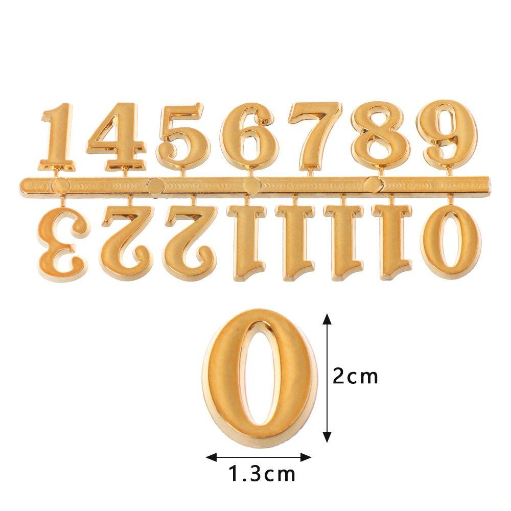 Gadget Arabic Number Digital Repair Tools Quartz Clock Numerals Accessories Replacement Clock Parts