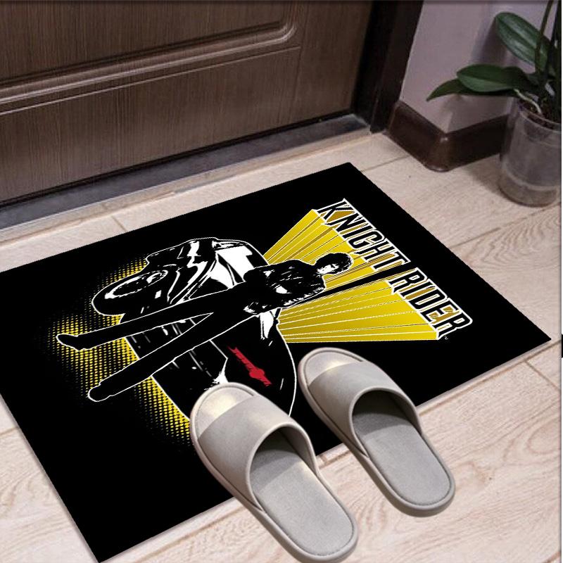Knight Rider Pattern Rug, Indoor/Outdoor Mat, for Picnic, Gameroom, Bedroom, Office, Living Room, Home Decor Carpet, Birthday Gift