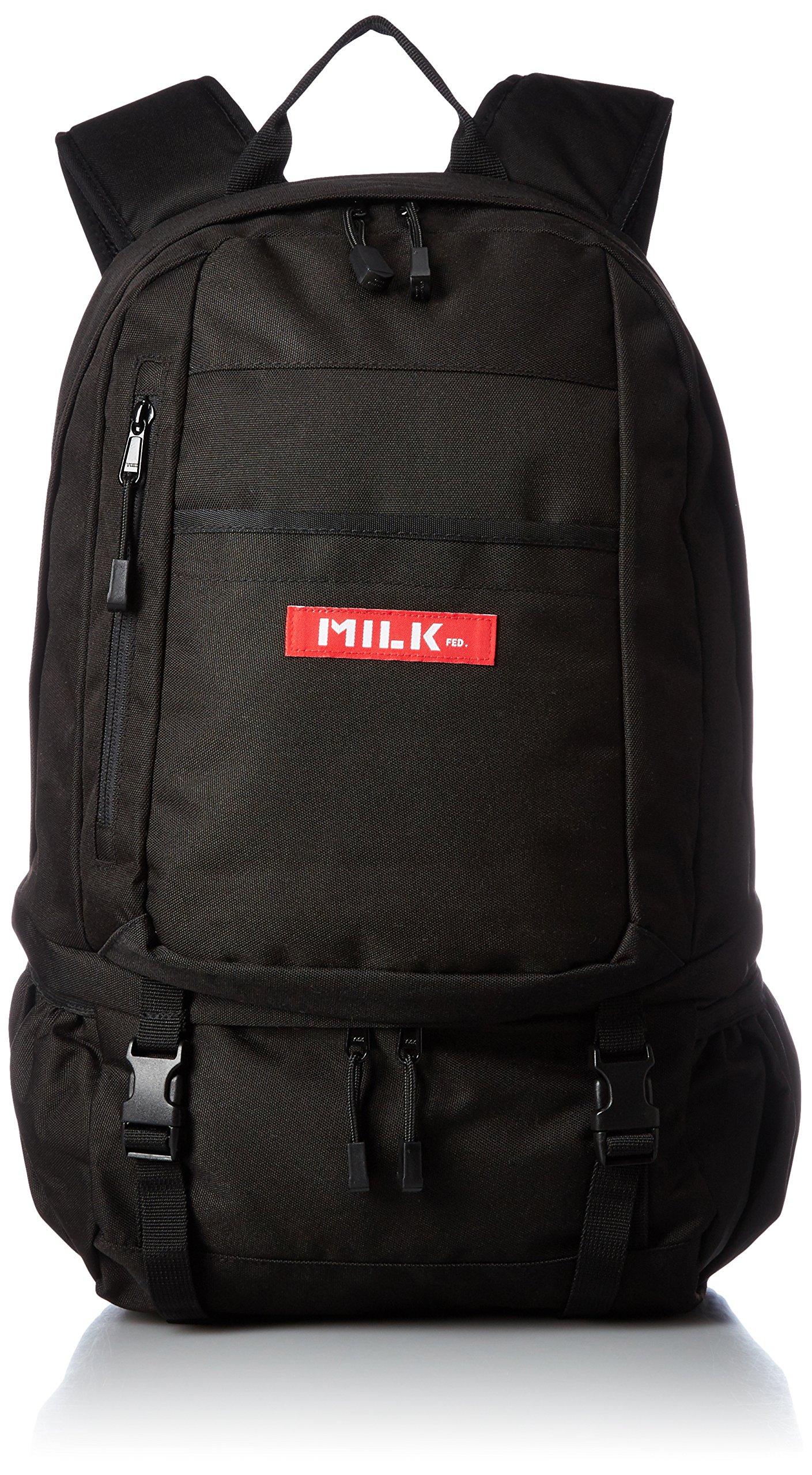 

Milkfed Big Backpack Bar2 Black чорний