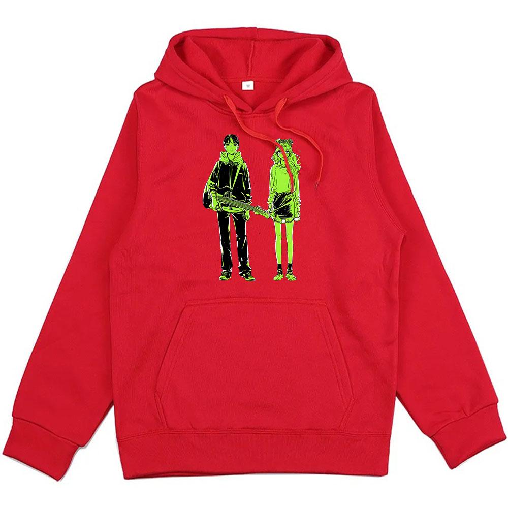 Funny Cartoon Graphic Hoodies The Guy She Was Interested In A Guy At All Sweatshirts She A Guy Manga Print Clothes