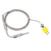 Termopar EGT tipo K, rosca NPT de 18 pulgadas, sonda de temperatura de gases de escape de acero inoxidable con punta expuesta