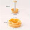 Flower Shaped Cutter Cake Mold Creative Cake Cup Presser Biscuit Mold Pastry Dough Tamper Set Pie Tamper Kitchen DIY Baking Tool