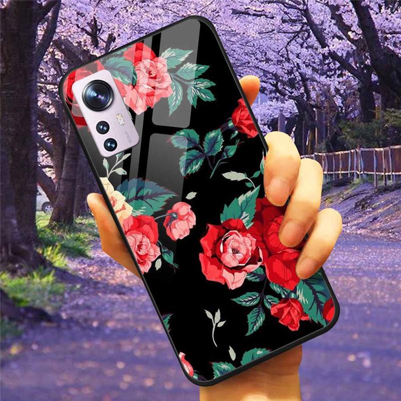 For Xiaomi 12T / 13T Case Tempered Glass SPACE Marble Luxury Hard Back Cover for Xiaomi 13T Pro / 12TPro Bumper for Xiaomi13T