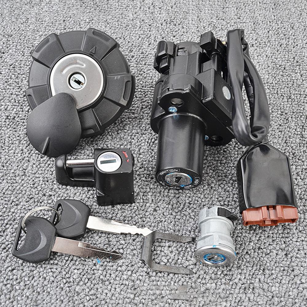 Ignition Switch Fuel Gas Cap Seat Lock For Honda CRF300LM CRF300LAP CRF300 CRF300LAM CRF300L CRF300LAAC CRF300LAC CRF300LA