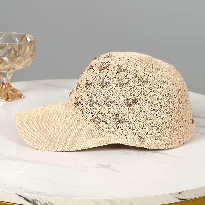 Baseballcaps Sommervisir for kvinner Pustende netting solhette nettinghatt