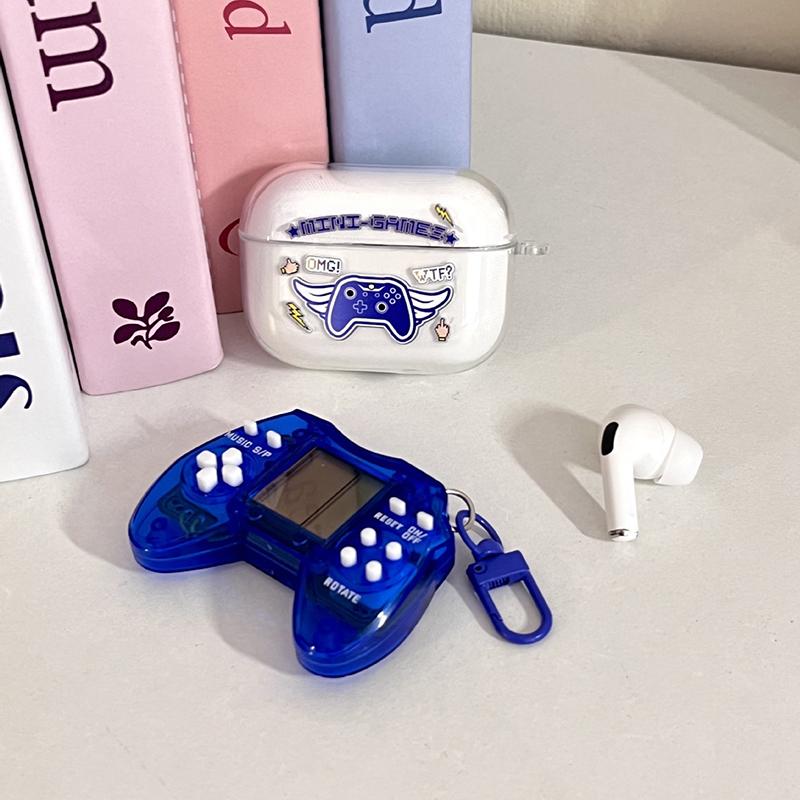

Cartoon Wireless Earphone With Game Console Tws Earbuds Headphone Headset For Sports Running Long Battery Life Noise Reduction