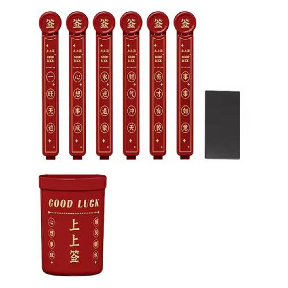 

Plastic Luck Sign Sealing Clips Moisture-proof Food Sealing Clips Kitchen красный