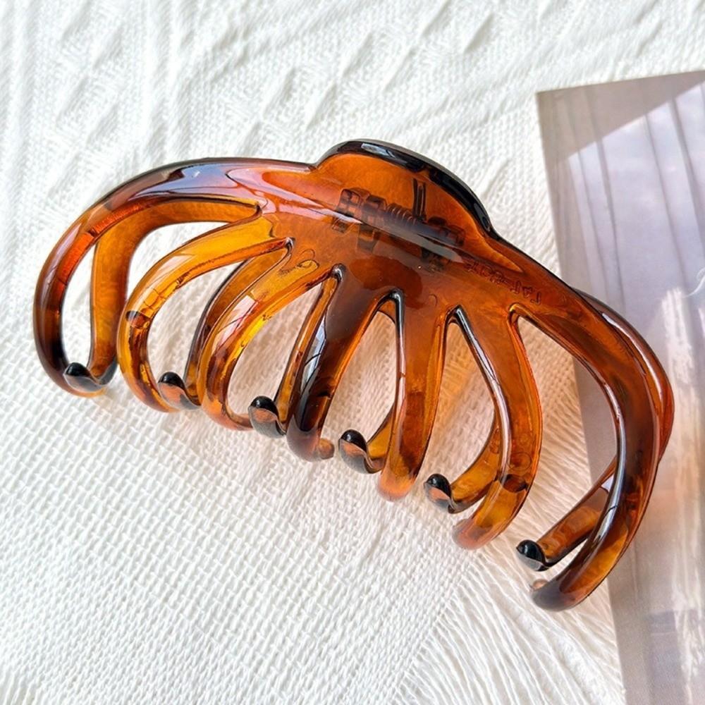 Strong Grip Leopard Print Clip French Elegance Tortoiseshell Hair Clip Claw Clips  Office