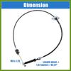 33820-08020 33820B 3382008020 Gear Shift Cable Automatic Transmission Shifter Cable Replacement for Toyota Sienna 2004-2010 Vehicle Components