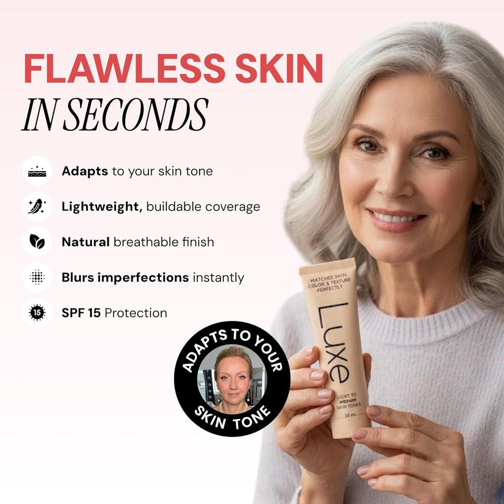 Changing Foundation Liquid Foundation Lightweight Long-Lasting Oil Control Natural Radiance 30ml