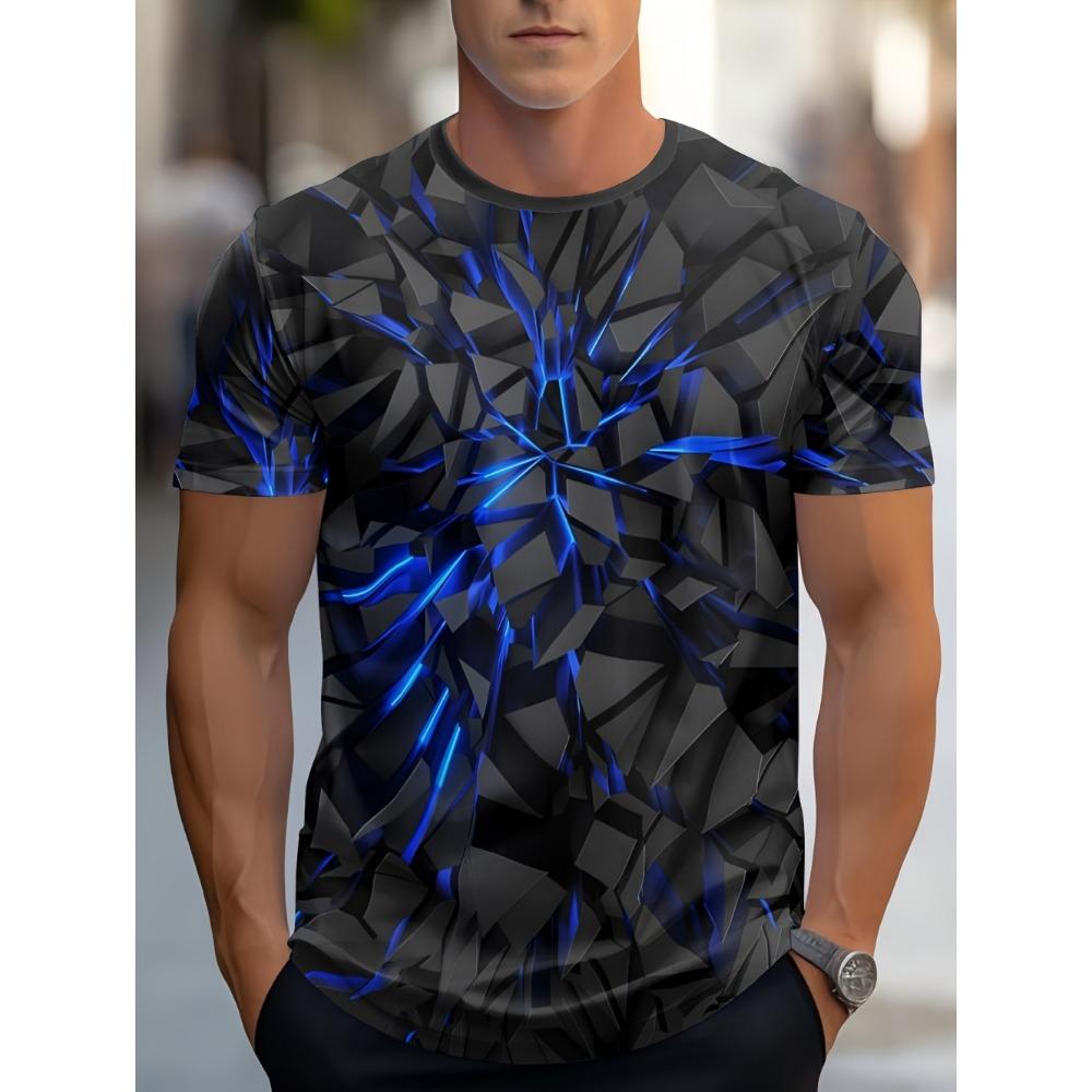 3D Printing of Men's Summer Short Sleeved T-shirt