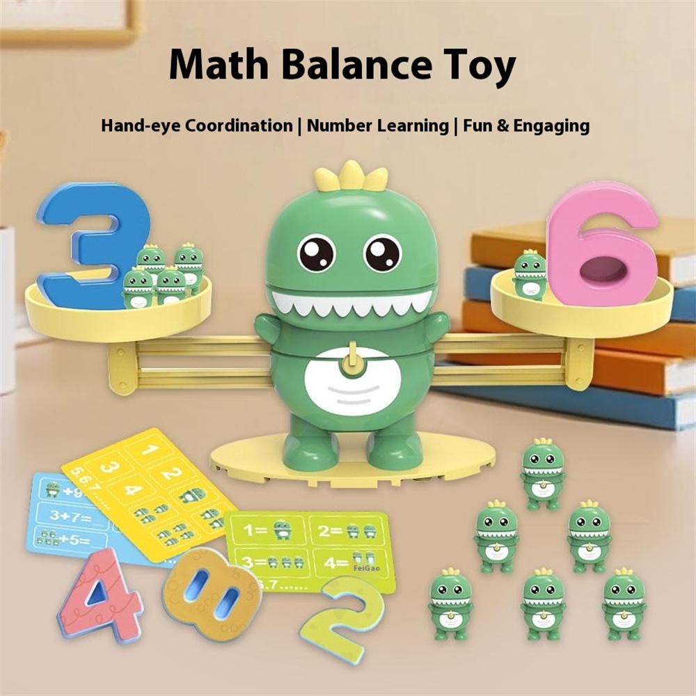 Children Balance Scale Table Game Number Math Educational Toy for Early Learning