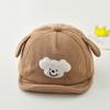 Kids Corduroy Beret Hat Autumn Winter Boys Stylish Girls Personalized Newsboy Cap Baby Duckbill Hat Warm Fashionable