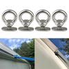 4Pcs Stainless Steel Kayak Track Mount Screw Kayak Track Mount Nut Tie Down Eyelet Rail Mount Screw Accessories