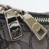 Used COACH Shoulder Bag Signature F54936 Canvas/leather Gray Black Casual