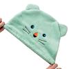 Cute Cartoon Shower Cap For Hair Wrapped Towels Microfiber Shower Hats Bath Caps