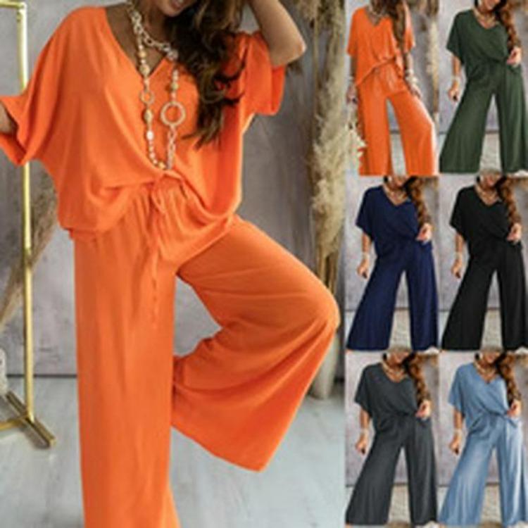 Solid Color Casual Mid Length Womens Five Point Pants