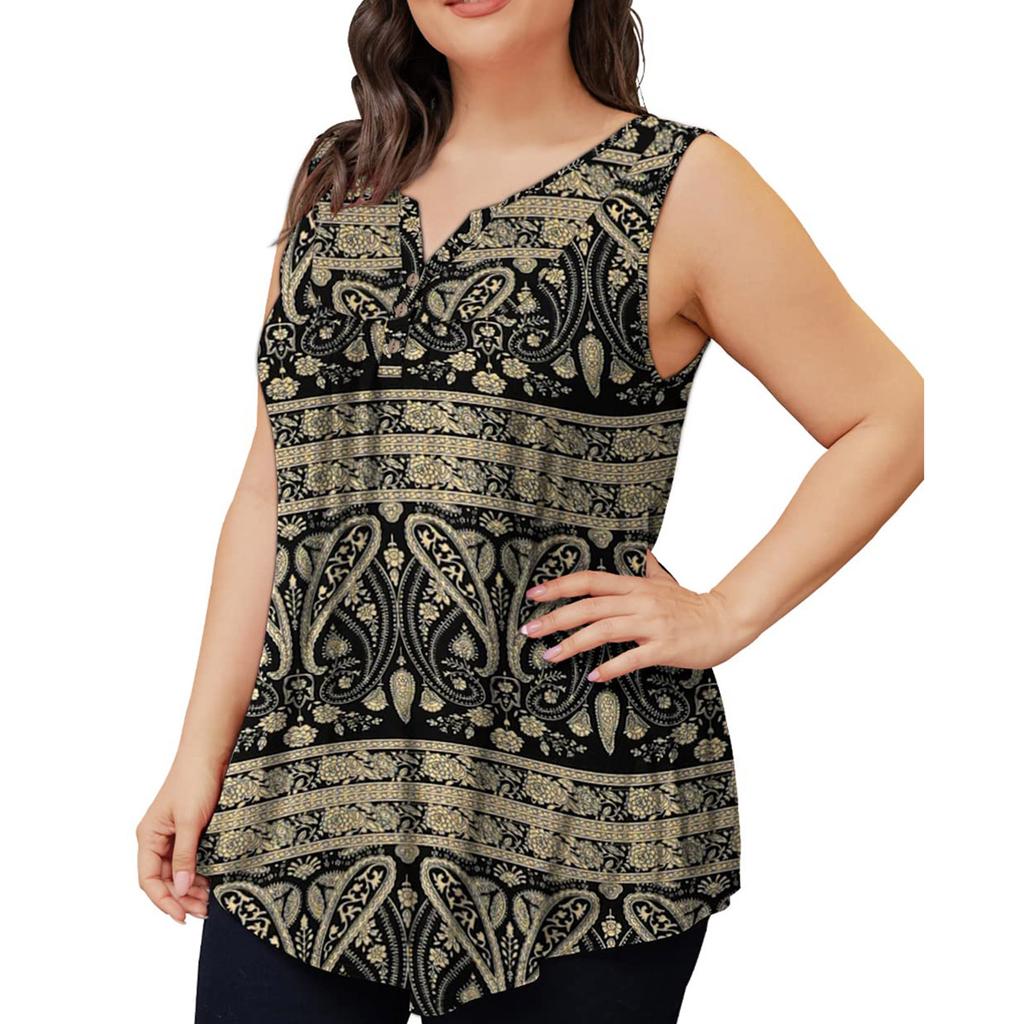 Damenmode, lässig, lockerer Druck, Hosenträger, Strand-Sommerkleid, lockeres ärmelloses Kleid