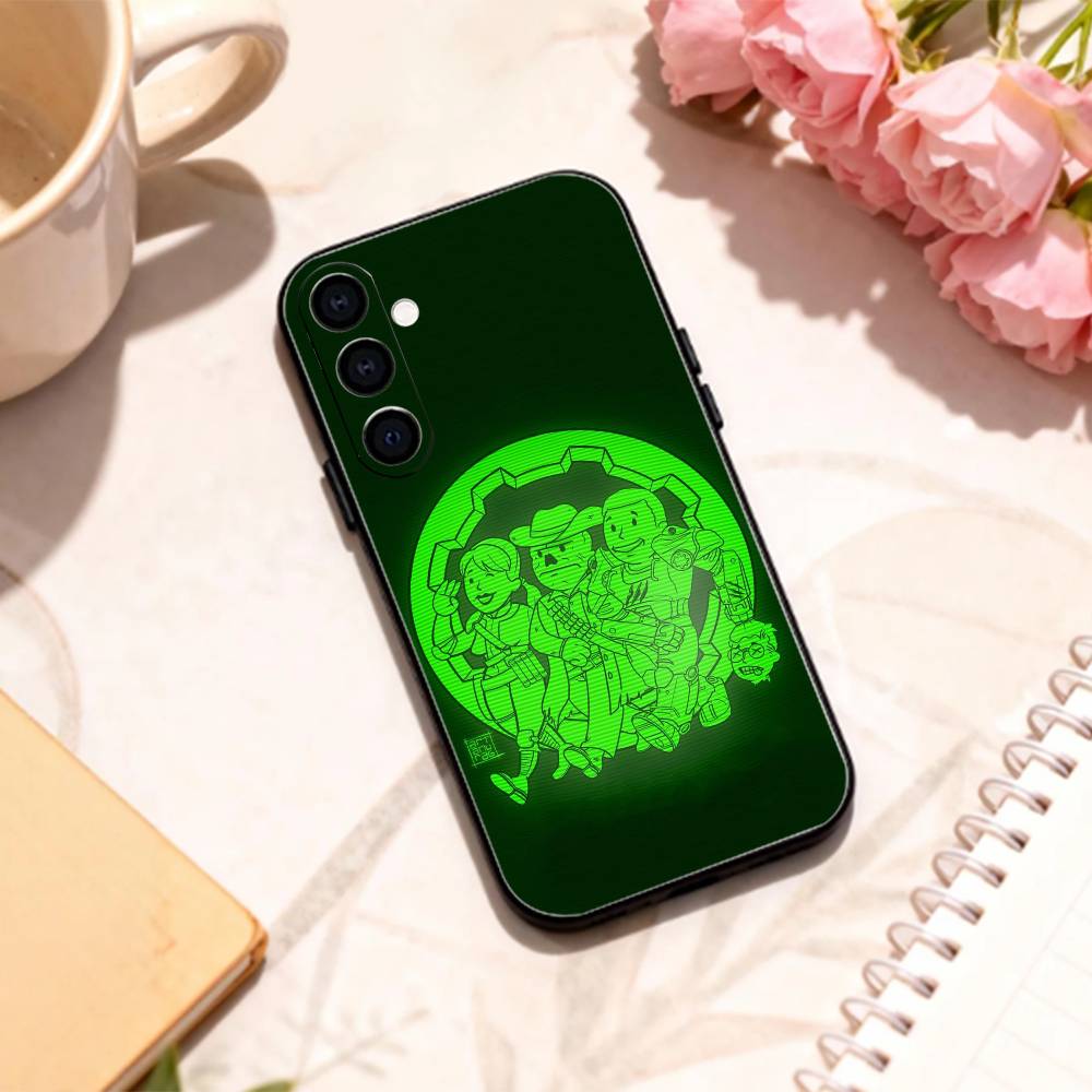 V-Vault B-Boy F-Fallout Phone Case For Samsung Galaxy A73,A72,A71,A70,A53,A52,A51,Others Soft Black Shell