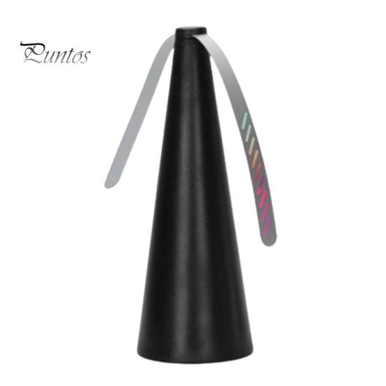 

Вентилятор для отпугивания мух со светоотражающей полосой для кемпинга на открытом воздухе, рыбалки, пикника, настольный вентилятор для еды в помещении, портативный бесшумный складной вентилятор для отпугивания мух чёрный