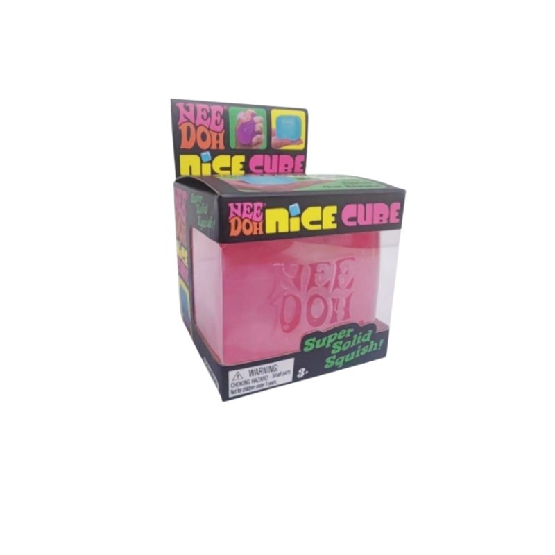 Needoh Nice Cube Sensorischer Stressabbau-Fidget-Würfel für Erwachsene und Kinder