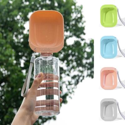 Hund Reiseflasche Tragbare Haustier Hund Wasserflasche Trinkwasser Spender für Hund Katze Outdoor Napf Flasche Haustier Zubehör
