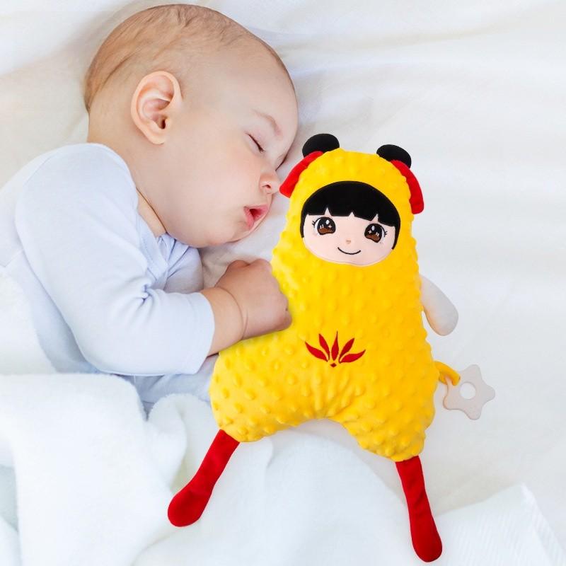 Plush Baby Sleep Toy With Animal Characters For Infant Nap Comfort