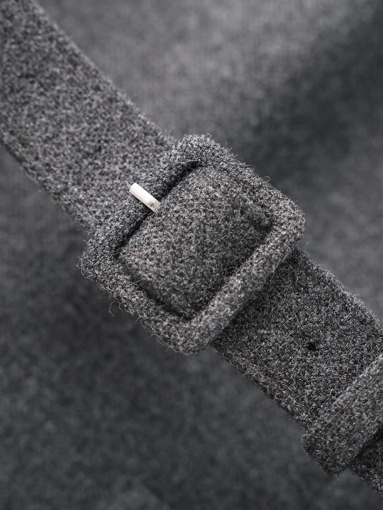 Light Luxury Wool Blend Vest & Knit Skirt Three-Piece Set