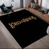 Lord of the Rings Element Square Area Rug, Non-Slip Floor Mat for Home Office, Perfect Gift for Fans.chl